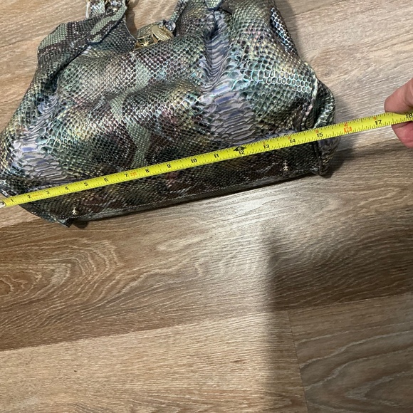 Brahmin metallic snake handbag - Picture 7 of 10